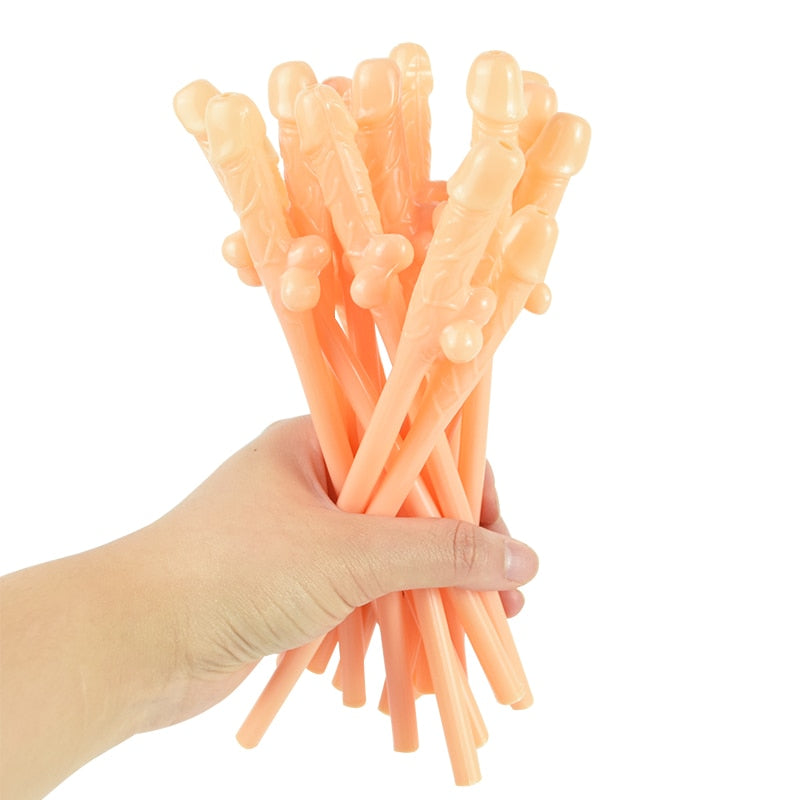 Fluorescent Cock Straw