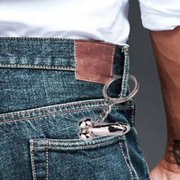 Thumbnail for Silver Cock Keychain
