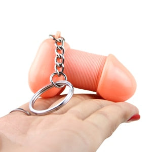 Pink Cock Keychain