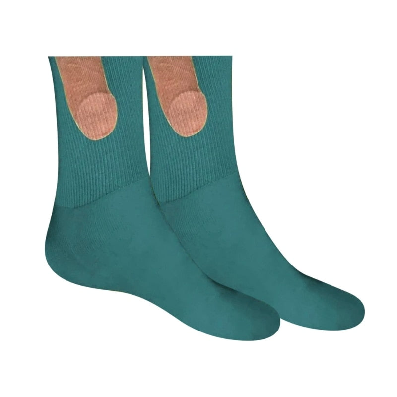 Chaussette Zizi Bleu