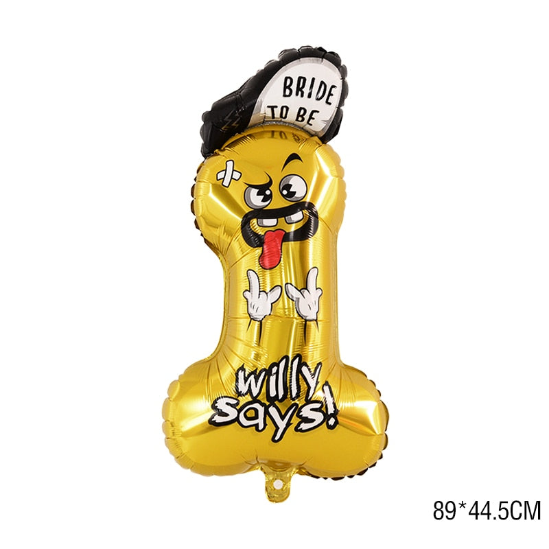 Golden Pirate Inflatable Cock
