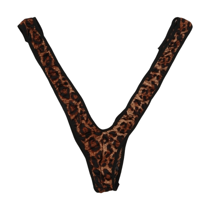 Maillot de Bain Moule Zizi Léopard