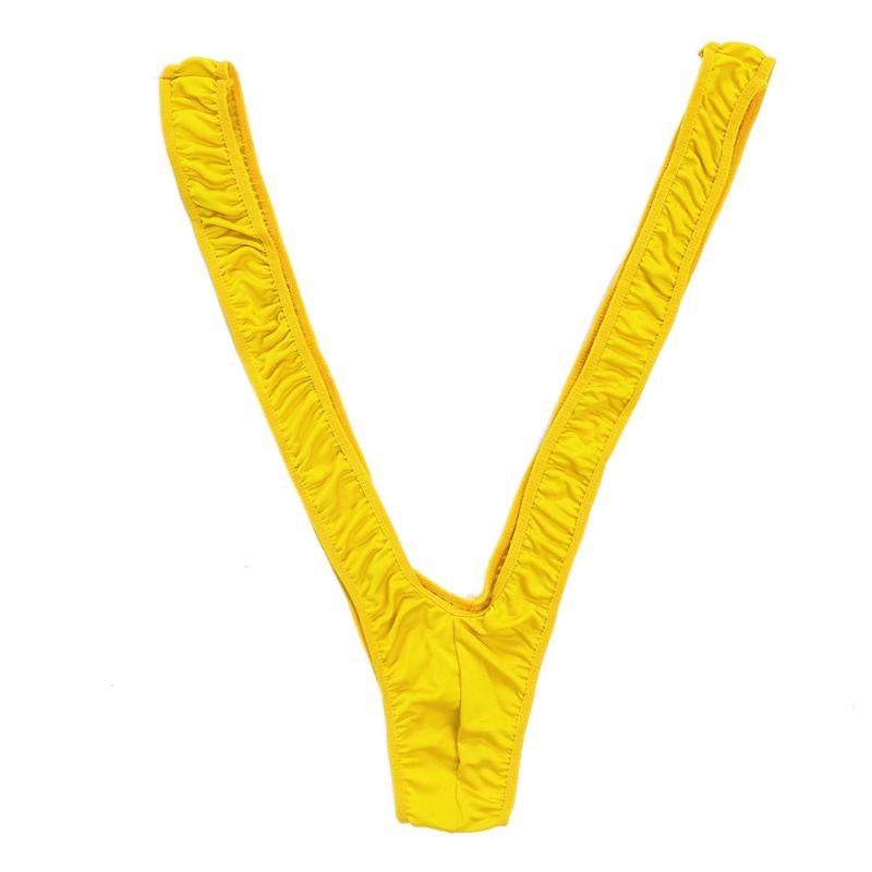 Yellow Cock Mold Swimsuit