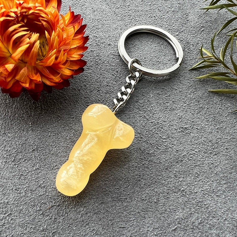 Zizi Yellow Key Ring