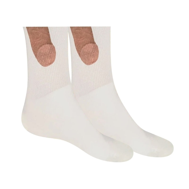 Chaussette Zizi qui Dépasse