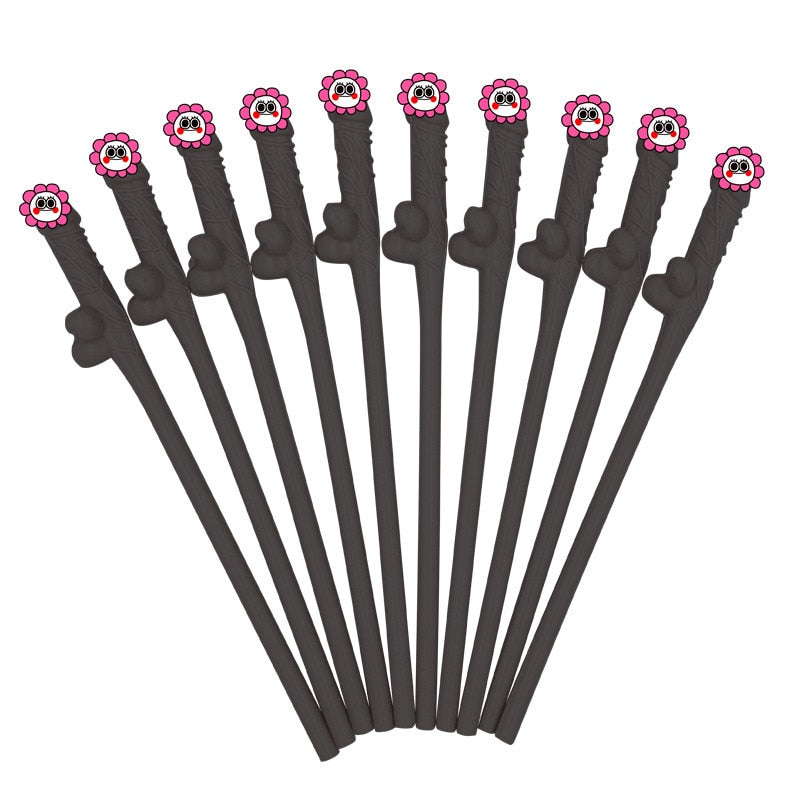 Zizi Black Straw